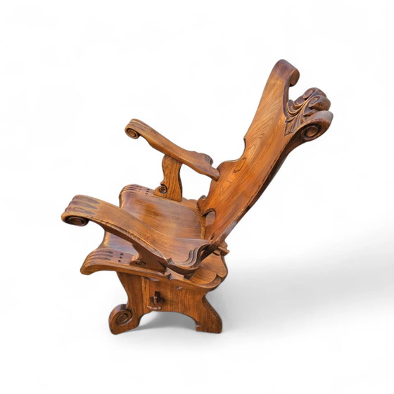 Sedia in rovere Oirschot / Gentleman Chair / Gentleman Chair / Sedia a artiglio / Anni '60 – Poltrone (photo 5 of 24)