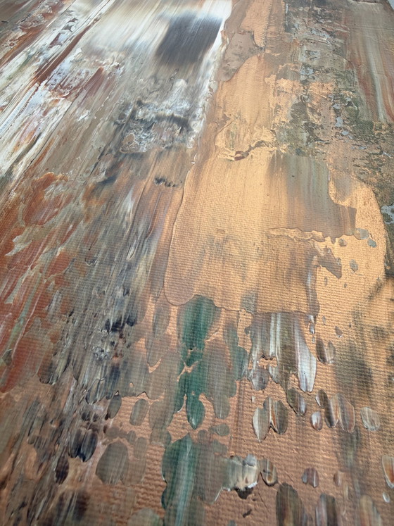 Bronze en mouvement, hors cadre, possible – Peintures et dessins, Canvas (photo 3 of 6)