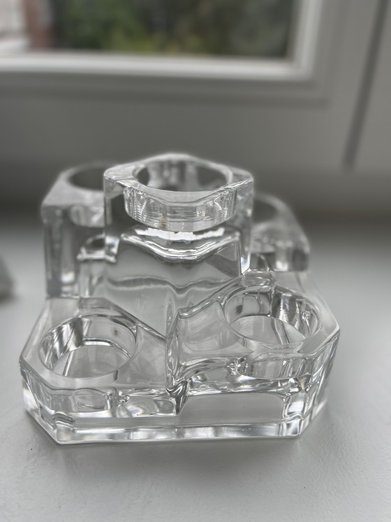 Image 1 of Vintage Partylite Crystal Palace tea light holder