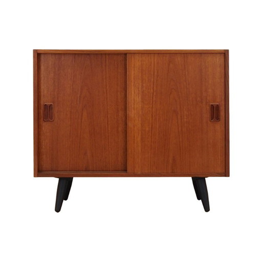Teak cabinet, Danish design, 1970s, production: Denmark