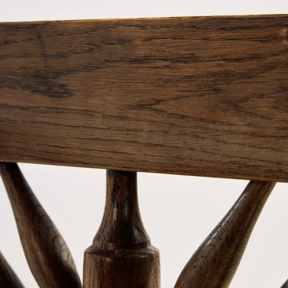 MK11200 Dreibeiniger Eichen Sessel – Wood (photo 7 of 16)