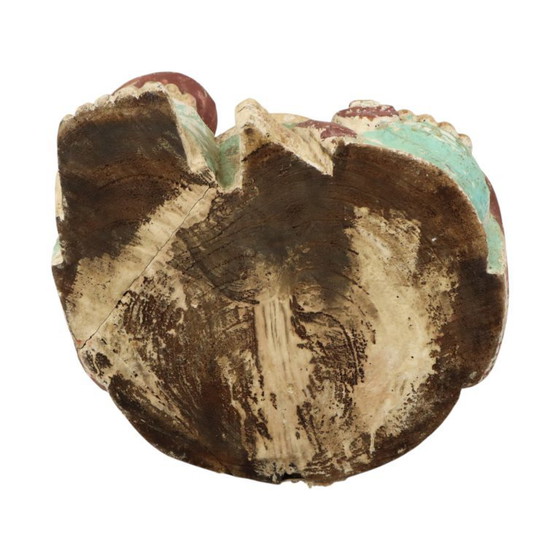 Image 1 of Grote Lachende Boeddha XL Hout