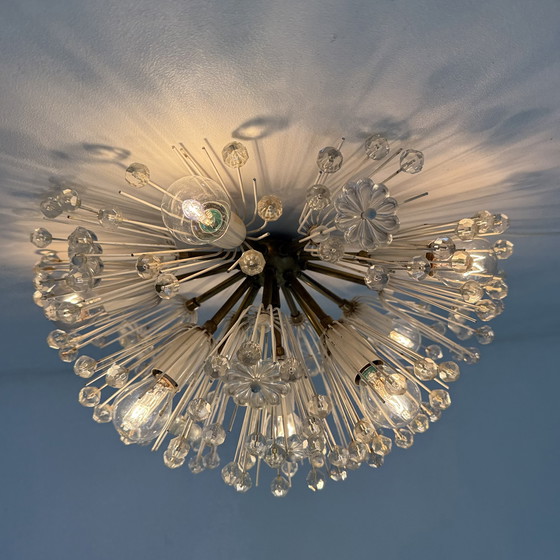 Image 1 of Sneeuwbal Plafondlamp van Emil Stejnar voor Rupert Nikoll, 1950