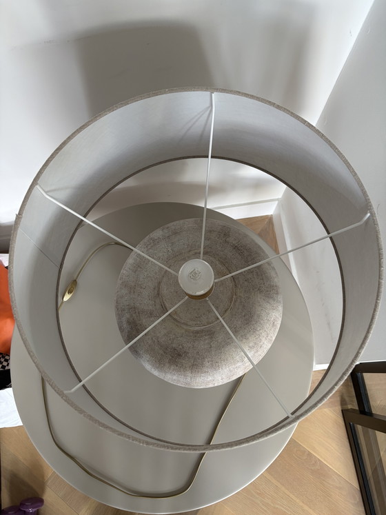 Lampe avec abat-jour en lin et pied en faïence – loods 5, Other (photo 5 of 7)