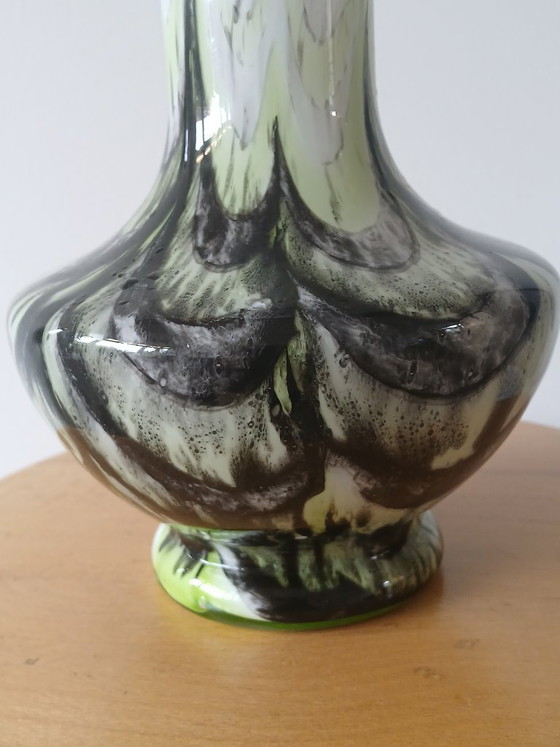Image 1 of ITALIAN OPALINE VASE