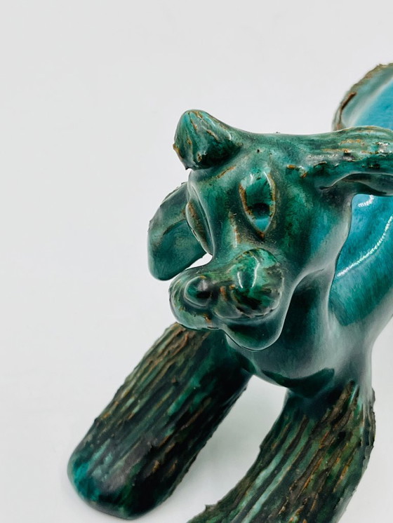 Image 1 of Perro espagueti de cerámica