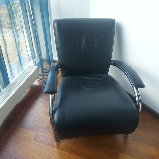 Molinari accademia fauteuil leer