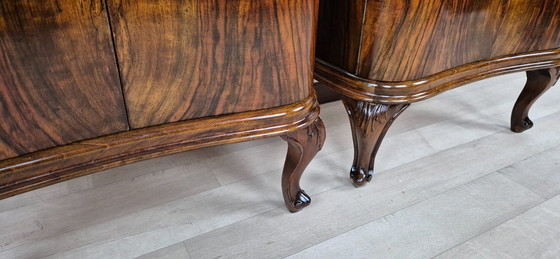 Image 1 of Art-Deco-Nachttische aus Florenz, 1934