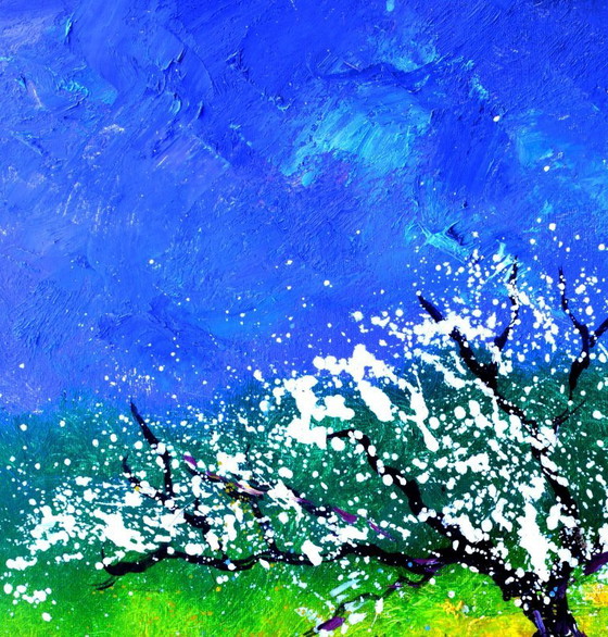 Appletree in spring – P. Ladent, Kunst, Canvas (photo 2 of 5)