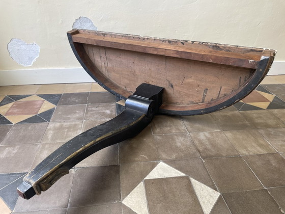 Image 1 of Side Table Console Table Wall Table imposing 19th century French