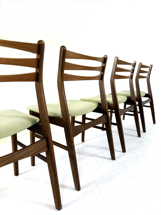 Image 1 of 4x chaise à manger danoise vintage, Falsled Møbelfabrik '60