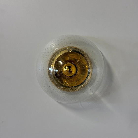 Hoffmeister bubble glass gold ceiling or wall lamp – hoffmeister Leuchten, Wall lights, Iron (photo 8 of 12)