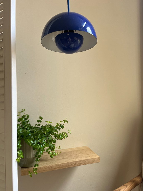 Image 1 of Vaso da fiori vintage Louis Poulsen 2x - Verner Panton - VP1