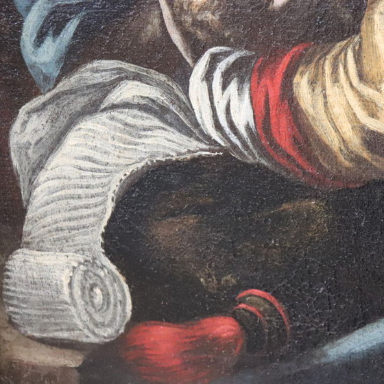 Oil Painting on Canvas, Madonna with Child and Angel Italy 17th Century – Paintings & Drawings (photo 9 of 17)