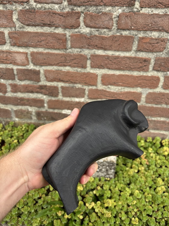 Vintage Brutalist Bull / Bison Eisenwerk Rödinghausen – Decorative Objects, Cast Iron (photo 4 of 5)