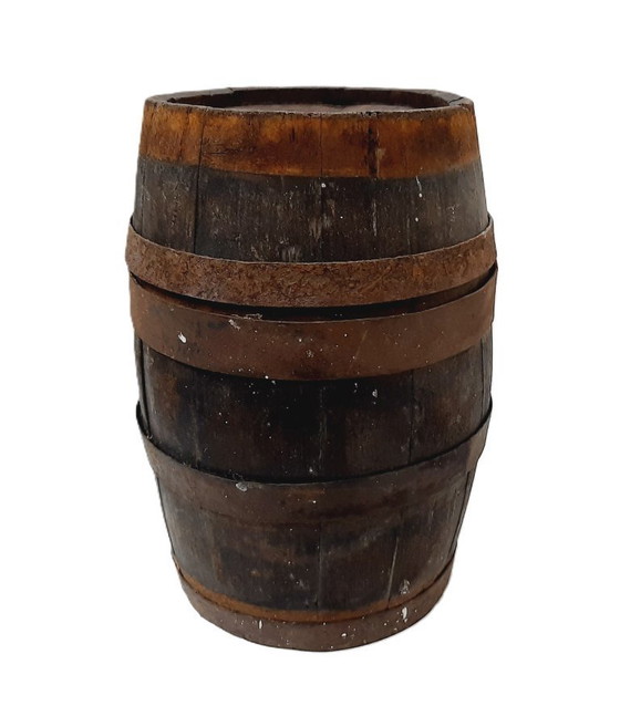 Image 1 of Barril de madera antiguo