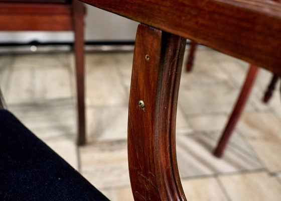 Image 1 of Set di 7 sedie in stile eclettico FAMEG Radomsko, anni '70/'80