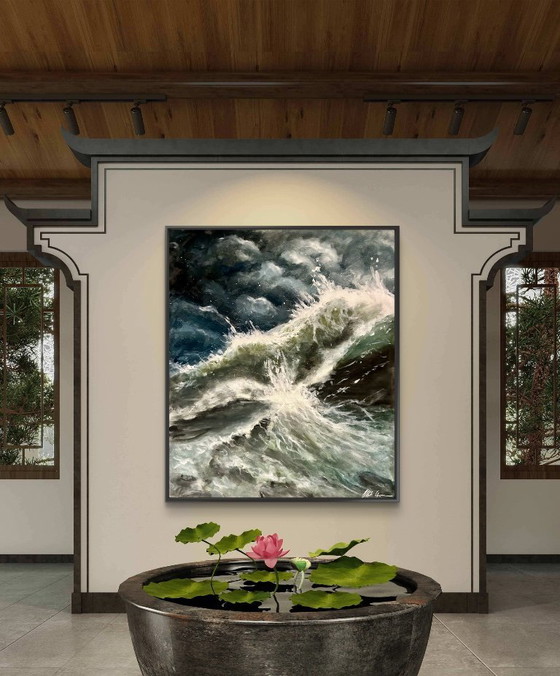 Image 1 of Walter Geraci - Stormy Sea