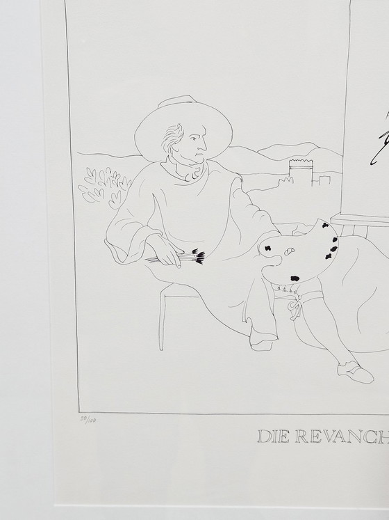 Karl Frederik Reutersward, Die Revanche, jaren 70, Giclée Print (photo 9 of 17)