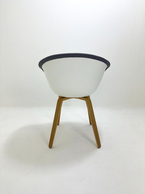 Sillas de diseño Arper Duna, Sillas de comedor, Textil, Madera, Gris (foto 9 de 14)