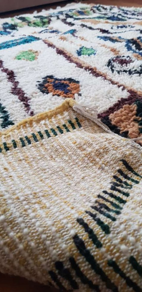 Image 1 of Handgeknoopt Berber kleed wol 247x154cm