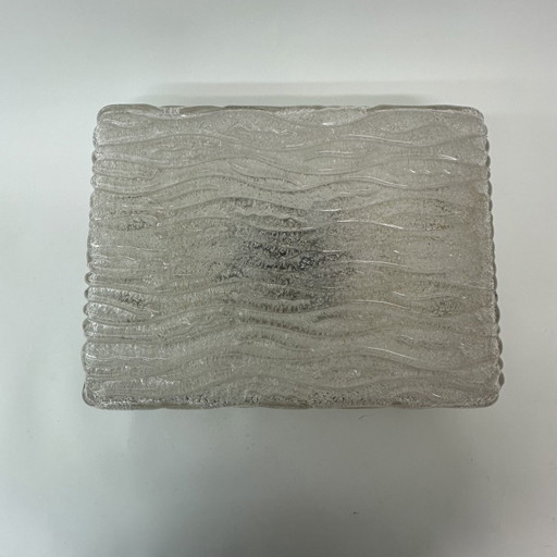 Decken-/Wandleuchte von Iced Glass