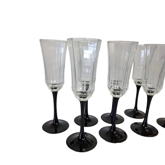 Image 1 of Vintage Luminarc Champagne Glazen