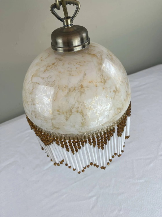 Suspension Art Déco – Crystal, Glass, Art Deco (photo 3 of 9)