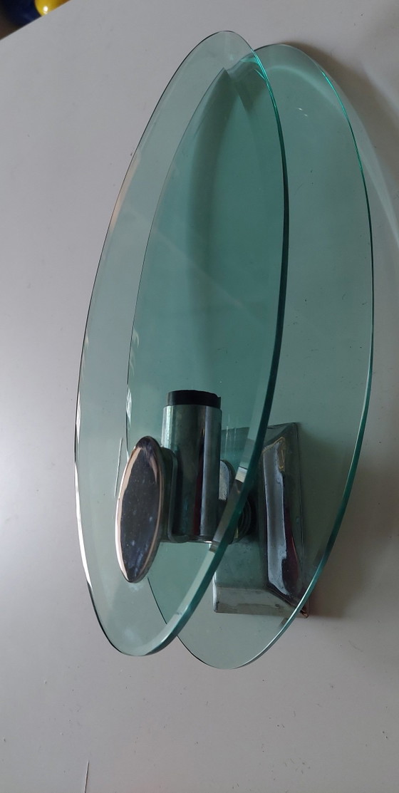 Image 1 of 2 Fontana Arte Italiaanse vintage wandlampen
