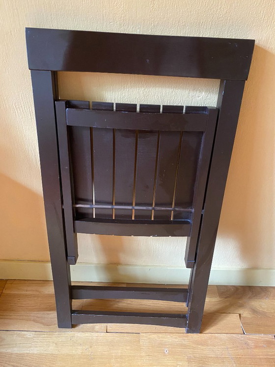 Image 1 of klapstoel vintage Aldo Jacober Trieste van Alberto Bazzani