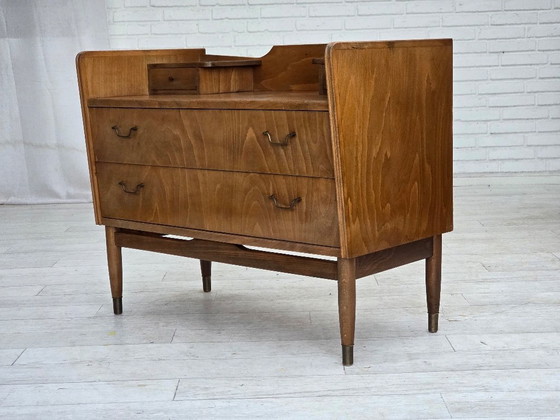 Image 1 of Cassettiera danese, anni '70, legno di faggio.