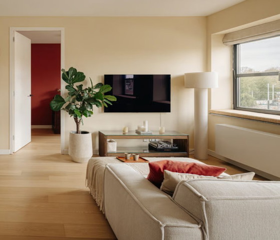 Mueble para TV Crandell – Madera oscura y cristal – Muebles TV, Glass, Wood (photo 3 of 10)