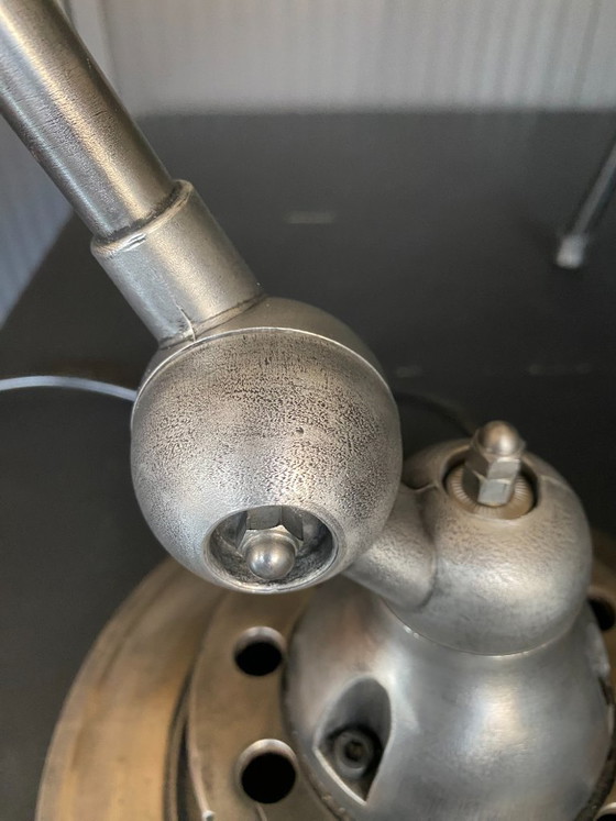 Image 1 of Jieldé 1-Arm Lamp with Graphite Patina, Industrial Vintage