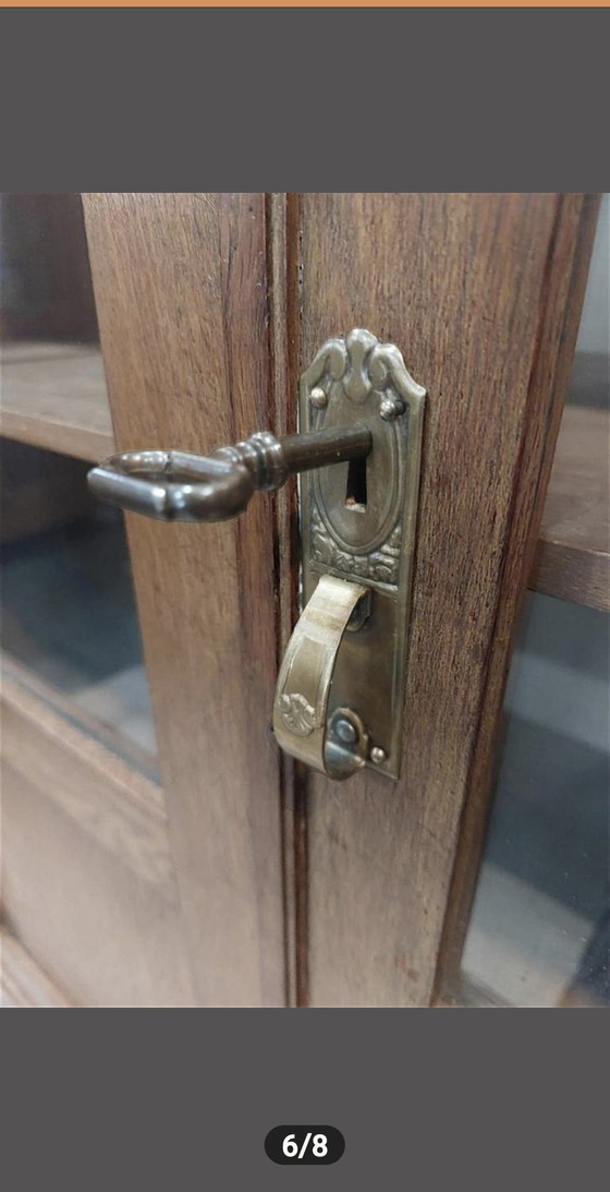 Image 1 of Antiker Art-Deco-Schrank mit Bücherregal