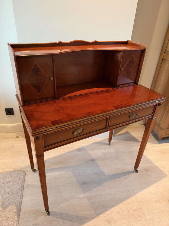 Heldense Scrivania da Donna, Segretario, Mogano, Stile Inglese – Credenze, Wood (photo 2 of 14)