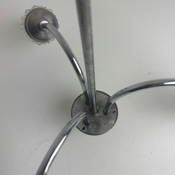 Lampadario vintage a 3 luci, anni '60 – Metal (photo 9 of 15)