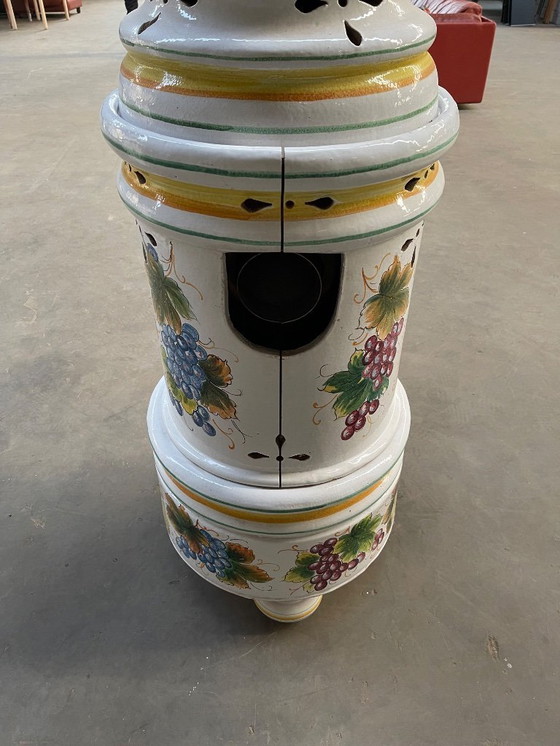 Image 1 of Caminetto a legna in ceramica di design italiano di PUGI