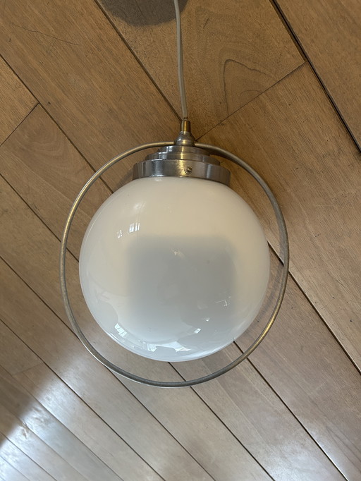 Lampada a sospensione antica in brocante proveniente dalla Francia