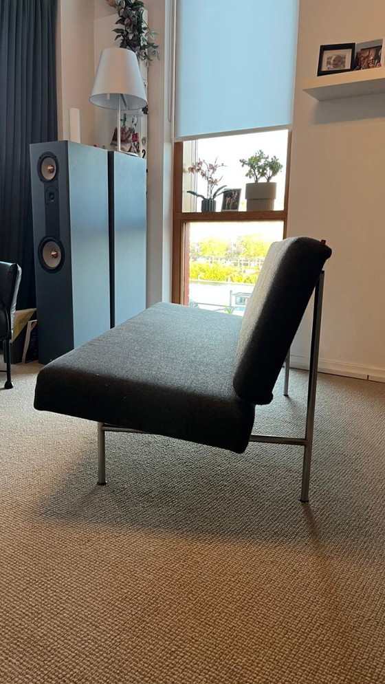 Gispen 1720 sofa, design A.R. Cordemeyer, anthracite, 160 cm, 2 seaters, Wool, Black (photo 2 of 6)