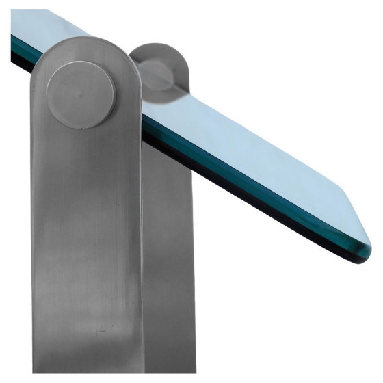 Image 1 of Paolo Caliani design années 70 by Linea T production Italie miroir à poser inclinable