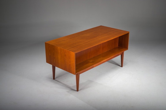 Image 1 of Mid-Century Modern Teak Chefschreibtisch, Deutschland, 1960er Jahre