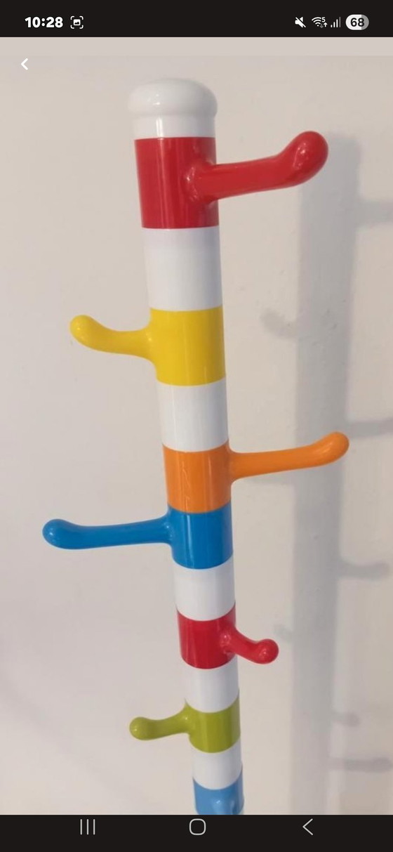 Image 1 of Ikea Krokig coat rack Memphis style 