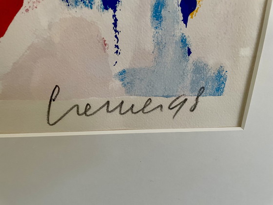 Image 1 of Jan Cremer - Serigrafía, Tulipanes 1 - Enmarcado - No. 9