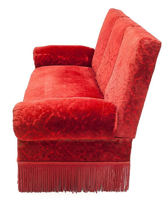 Image 1 of Divan Alsacien Rouge
