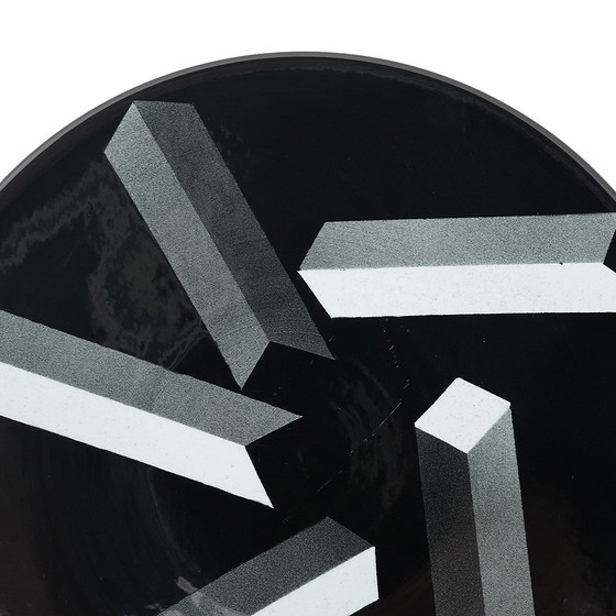 Image 1 of Assiette en céramique décorée "Atlantis" par Rolf Sinnemark pour Rorstrand, années 1980