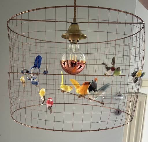 Mathieu Challiers Lampe – hanglampen, Copper