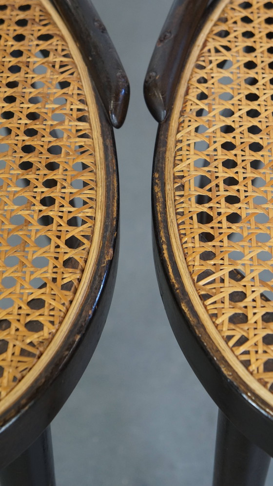 Image 1 of 4 x High Vintage Thonet Design Chair