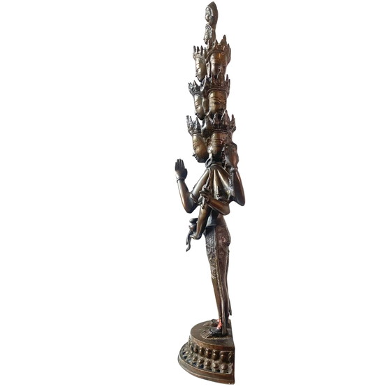 Urna antica francese in bronzo con medaglioni - Neoclassica - c. 1880 – Oggetti decorativi, Bronze (photo 7 of 15)
