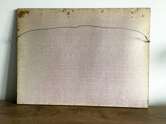 Image 1 of Ingelijste kaart van Nederland uit 1570 door Ortelius, Theatrum Orbis Terrarum, gedrukte reproductie op stof