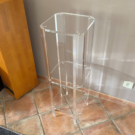 Consola Salsa de David Lange, 1980. 90x30x30.
